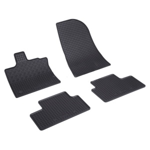 Set 4 covorase Renault Captur Hybrid 2020-prezent, din cauciuc 100%, compatibile cu autoturismul RENAULT Captur v3077