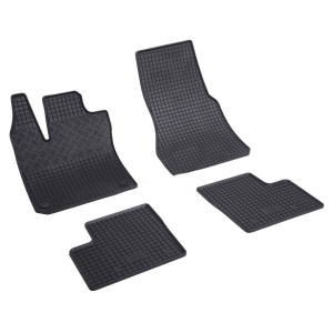 Set 4 covorase Renault Twingo 2015-prezent, din cauciuc 100%, compatibile cu autoturismul RENAULT Twingo v5784
