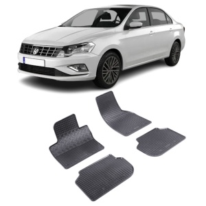 Set 4 covorase Volkswagen Jetta 2011-2018, din cauciuc 100%, compatibile cu autoturismul Volkswagen Jetta v4697