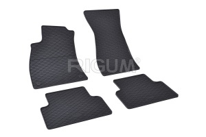 Set 5 covorase AUDI A5 III MHEV din 2025-PREZENT, cu covoras tunel median, CAROSERIE SEDAN, Presuri cauciuc 100%, compatibil cu autoturismul AUDI A5 III MHEV, Rigum - Img 3