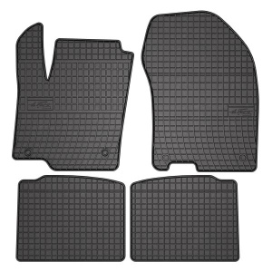 Set 5 covorase auto SUZUKI SX4 S-CROSS (JY) din 2014-2016, cu covoras tunel median, presuri auto din cauciuc, 4x Stickere auto cu SUZUKI - Img 3