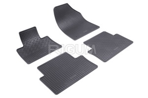 Set 5 covorase CITROEN C5 II din 2008-05.2017, cu covoras tunel median, CAROSERIE SEDAN, Presuri cauciuc 100%, compatibil cu autoturismul CITROEN C5 II, Rigum - Img 3
