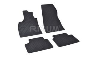Set 5 covorase DACIA DUSTER III HYBRID din 06.2024-PREZENT, cu covoras tunel median, CAROSERIE SUV, Presuri cauciuc 100%, compatibil cu autoturismul DACIA DUSTER III HYBRID, Rigum - Img 3