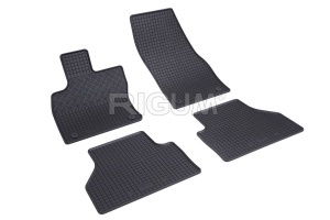 Set 5 covorase FORD TOURNEO CONNECT III din 05.2022-PREZENT, cu covoras tunel median, CAROSERIE VAN 5 USI, Presuri cauciuc 100%, compatibil cu autoturismul FORD TOURNEO CONNECT III, Rigum - Img 3