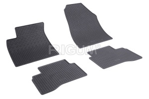 Set 5 covorase KIA NIRO PHEV din 08.2016-PREZENT, cu covoras tunel median, CAROSERIE SUV, Presuri cauciuc 100%, compatibil cu autoturismul KIA NIRO PHEV, Rigum - Img 3