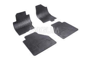 Set 5 covorase NISSAN PATHFINDER din 2010-2021, cu covoras tunel median, CAROSERIE SUV, Presuri cauciuc 100%, compatibil cu autoturismul NISSAN PATHFINDER, Rigum - Img 3