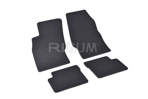 Set 5 covorase OPEL CORSA E din 12.2014-05.2019, cu covoras tunel median, CAROSERIE HATCHBACK, Presuri cauciuc 100%, compatibil cu autoturismul OPEL CORSA E, Rigum - Img 3