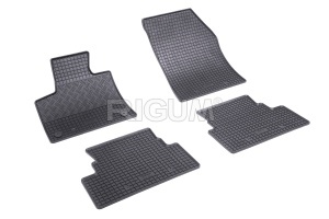 Set 5 covorase PEUGEOT 3008 II din 11.2016-11.2023, cu covoras tunel median, CAROSERIE SUV, Presuri cauciuc 100%, compatibil cu autoturismul PEUGEOT 3008 II, Rigum - Img 3