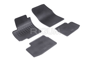 Set 5 covorase SUZUKI SWIFT din 2005-08.2010, cu covoras tunel median, CAROSERIE HATCHBACK, Presuri cauciuc 100%, compatibil cu autoturismul SUZUKI SWIFT, Rigum - Img 3