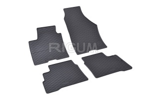 Set 5 covorase SUZUKI SWIFT MHEV din 04.2024-PREZENT, cu covoras tunel median, CAROSERIE HATCHBACK, Presuri cauciuc 100%, compatibil cu autoturismul SUZUKI SWIFT MHEV, Rigum - Img 3