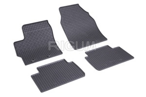 Set 5 covorase TOYOTA YARIS CROSS din 2021-PREZENT, cu covoras tunel median, CAROSERIE SUV, Presuri cauciuc 100%, compatibil cu autoturismul TOYOTA YARIS CROSS, Rigum - Img 3