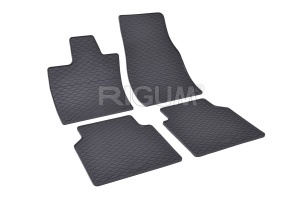 Set 5 covorase VOLKSWAGEN ID.7 din 08.2023-PREZENT, cu covoras tunel median, CAROSERIE HATCHBACK, Presuri cauciuc 100%, compatibil cu autoturismul VOLKSWAGEN ID.7, Rigum - Img 3
