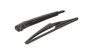 Set brat stergator spate cu lamela pentru ALFA ROMEO MITO (955_) din 2008-2018, pentru spate, din cauciuc siliconat rezistent, 4 stickere auto ALFA ROMEO v2739