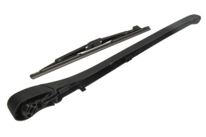 Set brat stergator spate cu lamela pentru BMW Seria 3 (E46) din 1997-2005, pentru spate, din cauciuc siliconat rezistent, 4 stickere auto BMW Seria v2595