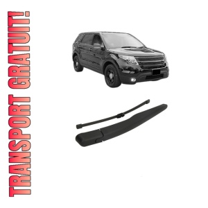 Set brat stergator spate cu lamela pentru FORD EXPLORER (U5_) din 2010-2013, pentru spate, din cauciuc siliconat rezistent, 4 stickere auto FORD