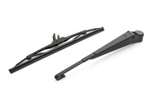 Set brat stergator spate cu lamela pentru KIA CEE'D SW (ED) din 2007-2012, pentru spate, din cauciuc siliconat rezistent, 4 stickere auto KIA v1704