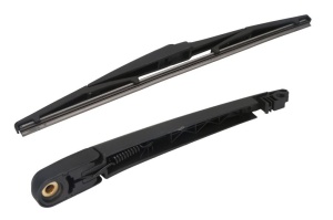 Set brat stergator spate cu lamela pentru LEXUS RX (MCU15) din 1998-2003, pentru spate, din cauciuc siliconat rezistent, 4 stickere auto LEXUS v1550