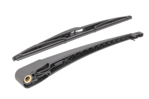 Set brat stergator spate cu lamela pentru MAZDA 3 Saloon (BK) din 2003-2009, pentru spate, din cauciuc siliconat rezistent, 4 stickere auto MAZDA v1514