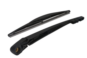 Set brat stergator spate cu lamela pentru MAZDA CX-3 (DK) din 2015-2018, pentru spate, din cauciuc siliconat rezistent, 4 stickere auto MAZDA v1490