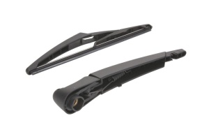 Set brat stergator spate cu lamela pentru MINI MINI COUNTRYMAN (R60) din 2010-2016, pentru spate, din cauciuc siliconat rezistent, 4 stickere auto MINI v1346