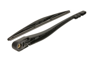 Set brat stergator spate cu lamela pentru NISSAN X-TRAIL II (T31) din 2007-2013, pentru spate, din cauciuc siliconat rezistent, 4 stickere auto NISSAN v1214