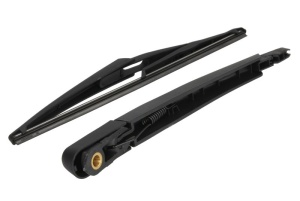Set brat stergator spate cu lamela pentru PEUGEOT 1007 (KM_) din 2005-2007, pentru spate, din cauciuc siliconat rezistent, 4 stickere auto PEUGEOT v902