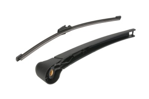 Set brat stergator spate cu lamela pentru Volkswagen GOLF VI Variant (AJ5) din 2009-2013, pentru spate, din cauciuc siliconat rezistent, 4 stickere auto Volkswagen v178