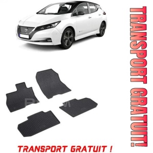 set covorase auto dedicate, din cauciuc 100% Premium Nissan Leaf II, Hatchback, fabricat din 01.2018 - Prezent - Transport Gratuit