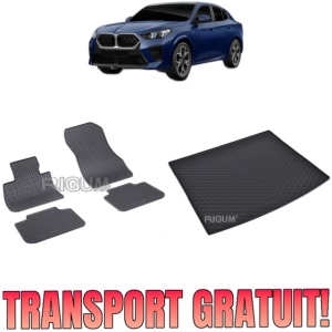 Set Covorase Auto Si Tavita Portbagaj BMW X2 U10 din 03.2024 - 2026, caroserie suv,