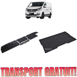 Set Covorase Auto Si Tavita Portbagaj FIAT TALENTO din 2016 - 12.2021, caroserie van rand 2, AMPATAMENT L1, 8-9 LOCURI