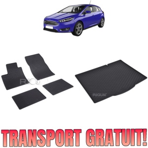 Set Covorase Auto Si Tavita Portbagaj FORD FOCUS IV din 09.2018 - 2026, caroserie hatchback,