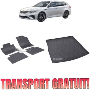 Set Covorase Auto Si Tavita Portbagaj KIA OPTIMA IV din 09.2016 - 12.2020, caroserie combi,