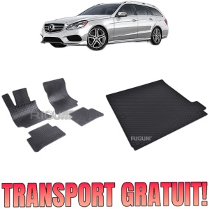 Set Covorase Auto Si Tavita Portbagaj MERCEDES E-CLASS W212 din 2009 - 10.2016, caroserie combi,