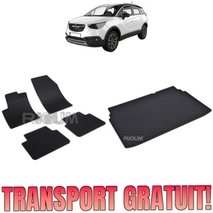 Set Covorase Auto Si Tavita Portbagaj OPEL CROSSLAND X din 06.2017 - 2026, caroserie suv, PORTBAGAJ SUPERIOR