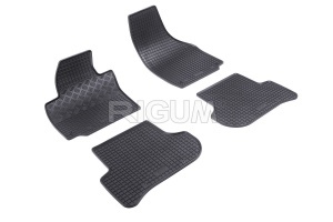 Set Covorase Auto Si Tavita Portbagaj SKODA YETI din 06.2009 - 11.2017, caroserie hatchback, PORTBAGAJ SUPERIOR, ROATA REZERVA NORMALA - Img 2