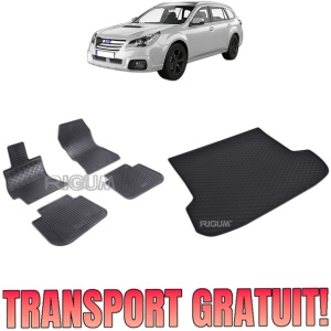 Set Covorase Auto Si Tavita Portbagaj SUBARU OUTBACK V din 2015 - 2019, caroserie combi,