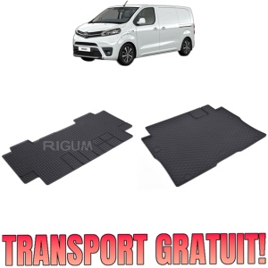 Set Covorase Auto Si Tavita Portbagaj TOYOTA PROACE II din 01.2016 - 2026, caroserie van rand 2, AMPATAMENT L2