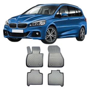 Set covorase BMW SERIA 2 F46 GRAN TOURER, din 03.2005 - 2022, covorase tavita, caroserie VAN 5-7 LOCURI, fara rand 3, compatibile cu autoturismul BMW SERIA 2 F46 GRAN TOURER, ARISTAR - Img 2