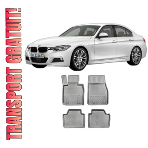 Set covorase BMW SERIA 3 F30, din 01.2012 - 02.2019, covorase tavita, caroserie SEDAN fara X-DRIVE, compatibile cu autoturismul BMW SERIA 3 F30, ARISTAR
