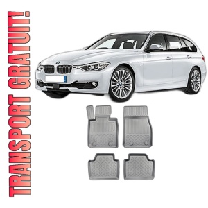 Set covorase BMW SERIA 3 F31, din 12.2012 - 02.2019, covorase tavita, caroserie COMBI fara X-DRIVE, compatibile cu autoturismul BMW SERIA 3 F31, ARISTAR