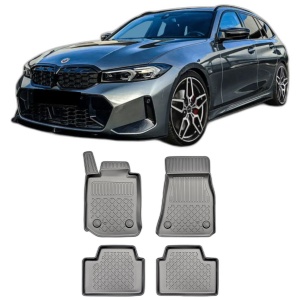 Set covorase BMW SERIA 3 G21 TOURING PHEV, din 07.2019 - Prezent, covorase tavita, caroserie COMBI, compatibile cu autoturismul BMW SERIA 3 G21 TOURING PHEV, ARISTAR - Img 2