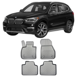 Set covorase BMW X1 F48 PHEV, din 03.2020 - 09.2022, covorase tavita, caroserie SUV, compatibile cu autoturismul BMW X1 F48 PHEV, ARISTAR - Img 2