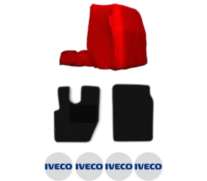 Set covorase Camion Tir Iveco EUROTECH MH din 1998-2000, Auto, 4x Stickere auto cu Iveco