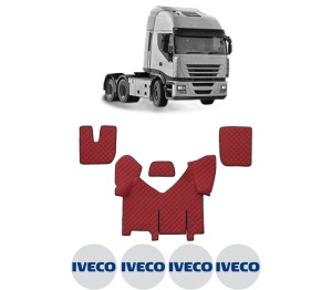 Set covorase Camion Tir Iveco STRALIS II din 2012-2017, Auto, 4x Stickere auto cu Iveco