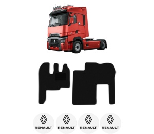 Set covorase Camion Tir RENAULT TRUCKS MAGNUM din 2004-2009, Auto, 4x Stickere auto cu RENAULT TRUCKS