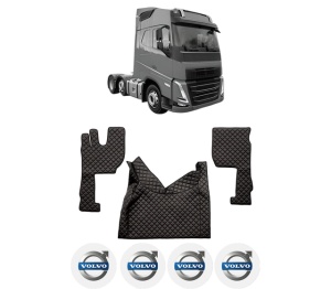 Set covorase Camion Tir VOLVO FH III din 2020-2024, Auto, 4x Stickere auto cu VOLVO