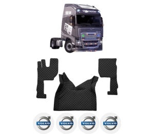 Set covorase Camion Tir VOLVO FH16 II din 2012-2014, Auto, 4x Stickere auto cu VOLVO