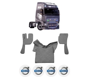 Set covorase Camion Tir VOLVO FH16 II din 2012-2014, Auto, 4x Stickere auto cu VOLVO
