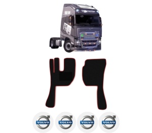 Set covorase Camion Tir VOLVO FH16 II din 2012-2014, Auto, 4x Stickere auto cu VOLVO