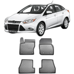 Set covorase FORD FOCUS III, din 03.2011 - 08.2018, covorase tavita, caroserie SEDAN, compatibile cu autoturismul FORD FOCUS III, ARISTAR - Img 2